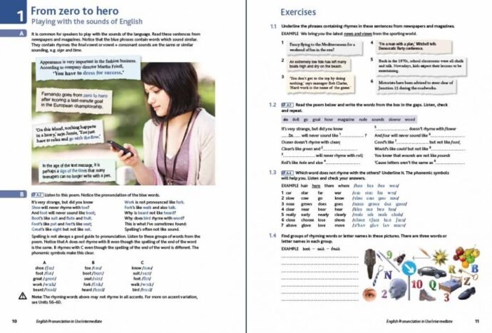 ⁦English Pronunciation in Use with Answers⁩ - الصورة ⁦4⁩