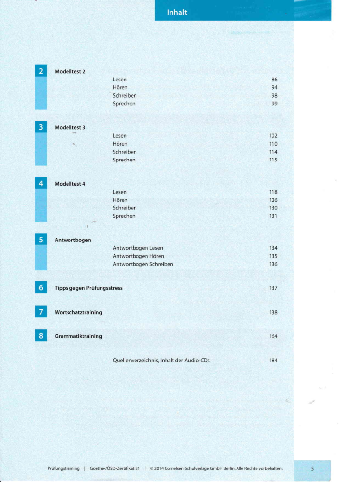 ⁦Prüfungstraining Goethe-/ÖSD-Zertifikat B1 MIT DVD⁩ - الصورة ⁦2⁩